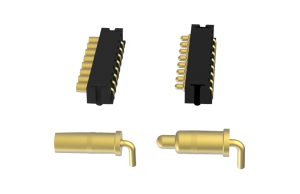 折彎式彈簧針 (Pogo Pin)，彈簧頂針